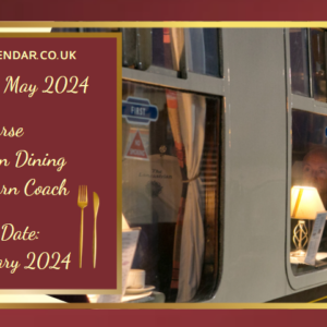 Vintage Steam Train Dining Experience