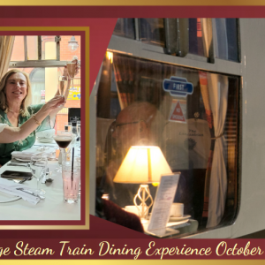 Vintage Steam Train Dining Oct 2024