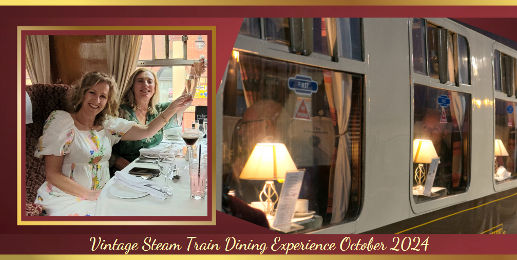 Vintage Steam Train Dining Oct 2024