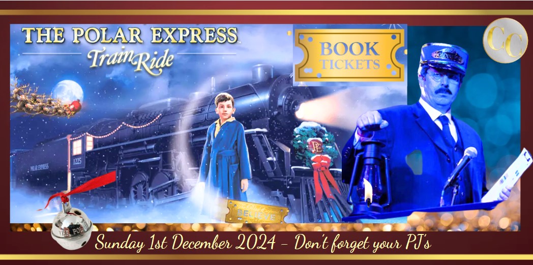 The Polar Express Train Ride Steams into town