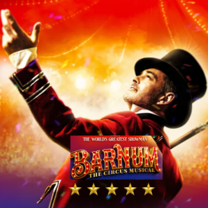 The Greatest Showman takes centre stage in a dazzling production of Barnum the musical starring Lee Mead, with show-stopping costumes, choreography, and theatrical spectacle