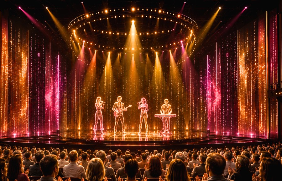 Can AI replace live performance?
