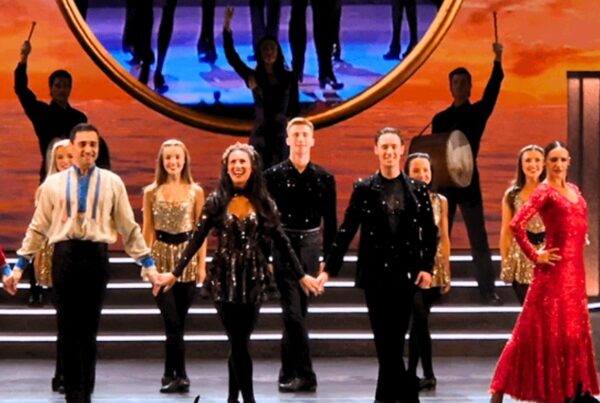 A foot stomping, hand clapping, energetic dance performance