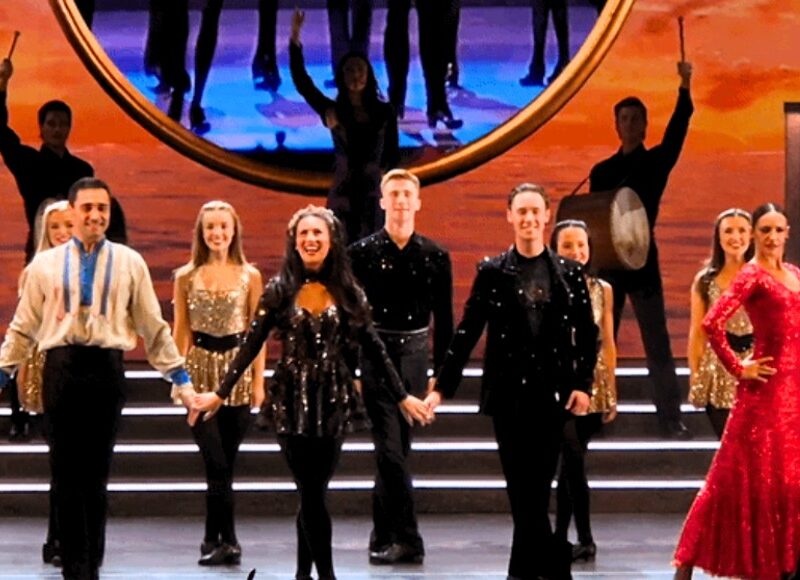 A foot stomping, hand clapping, energetic dance performance
