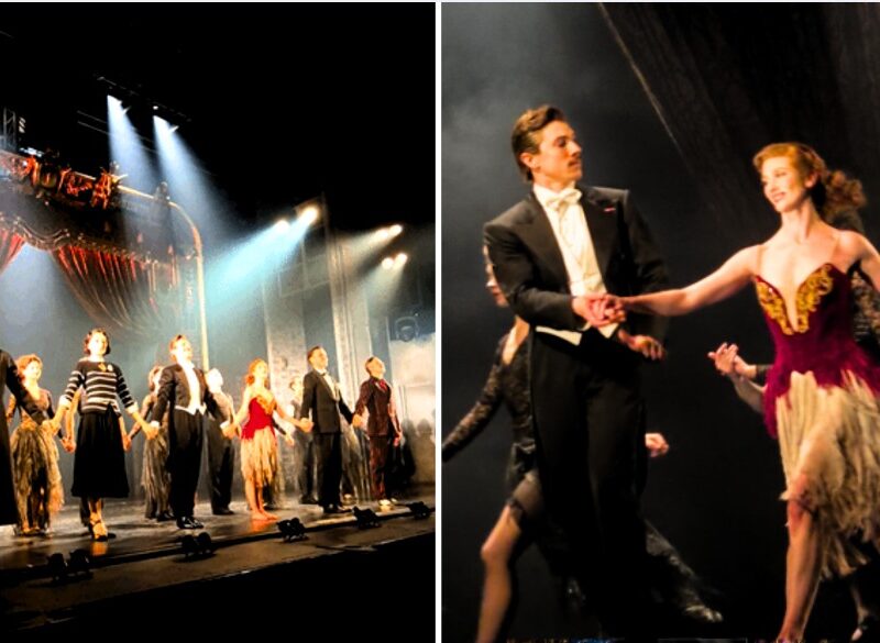 Matthew Bourne's The Red Shoes contemporary dance ballet performance.