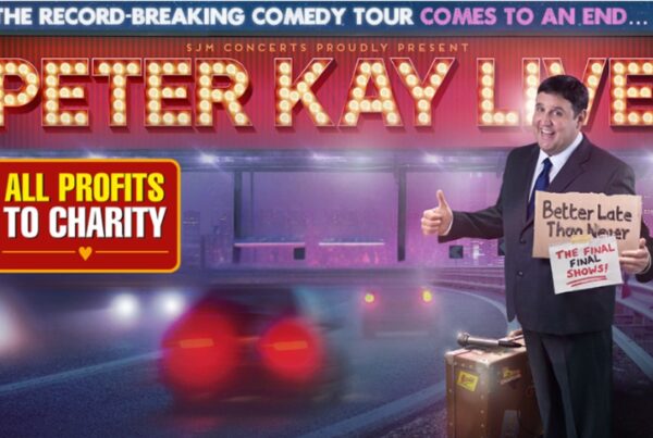 Peter Kay stand up comedy promotional poster